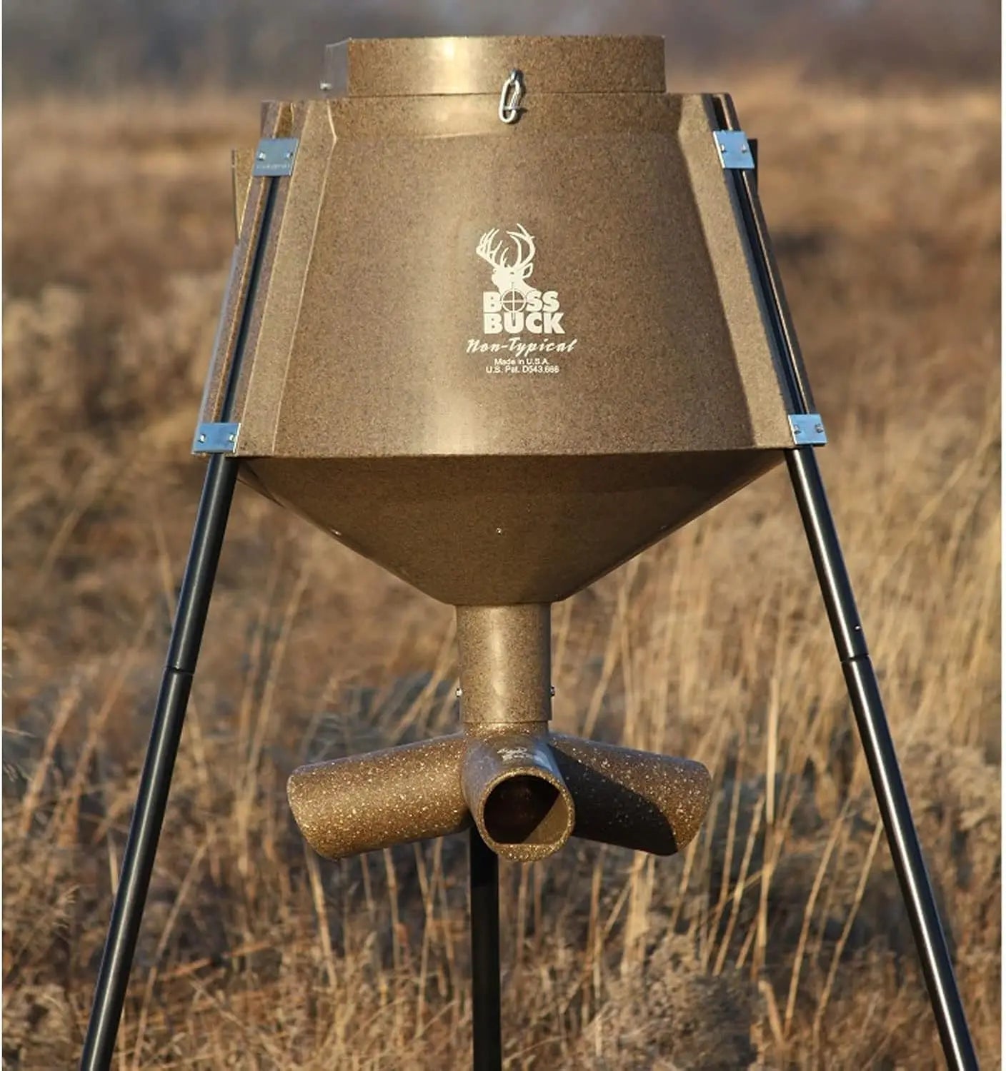 350 Pound Capacity Hunting Gravity Feed Deer Feeder