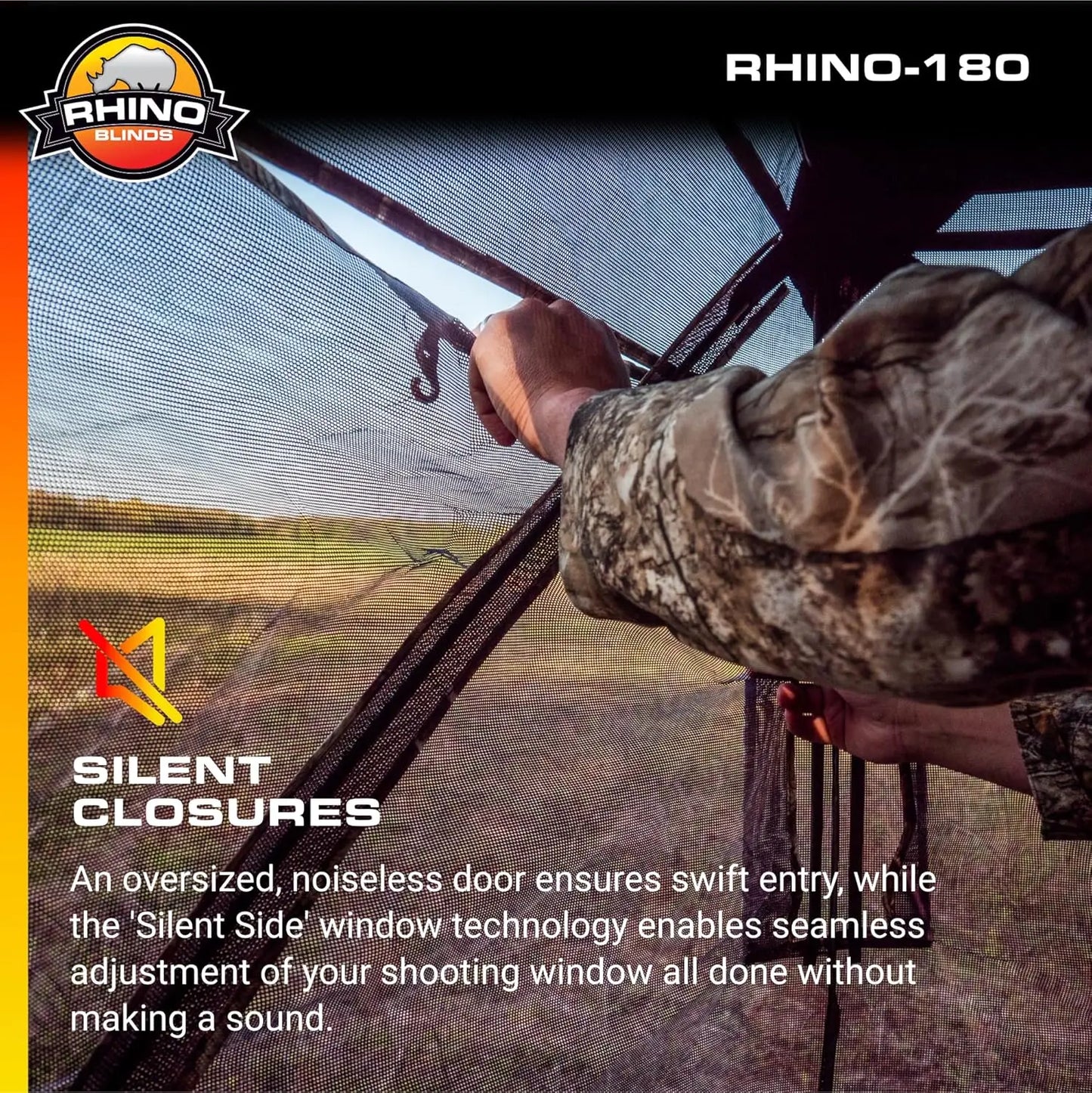 R180 See Through Hunting  Blind, Realtree Edge