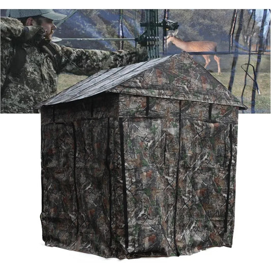 Hunting Ground Blind, , 360 See Through 3-Person