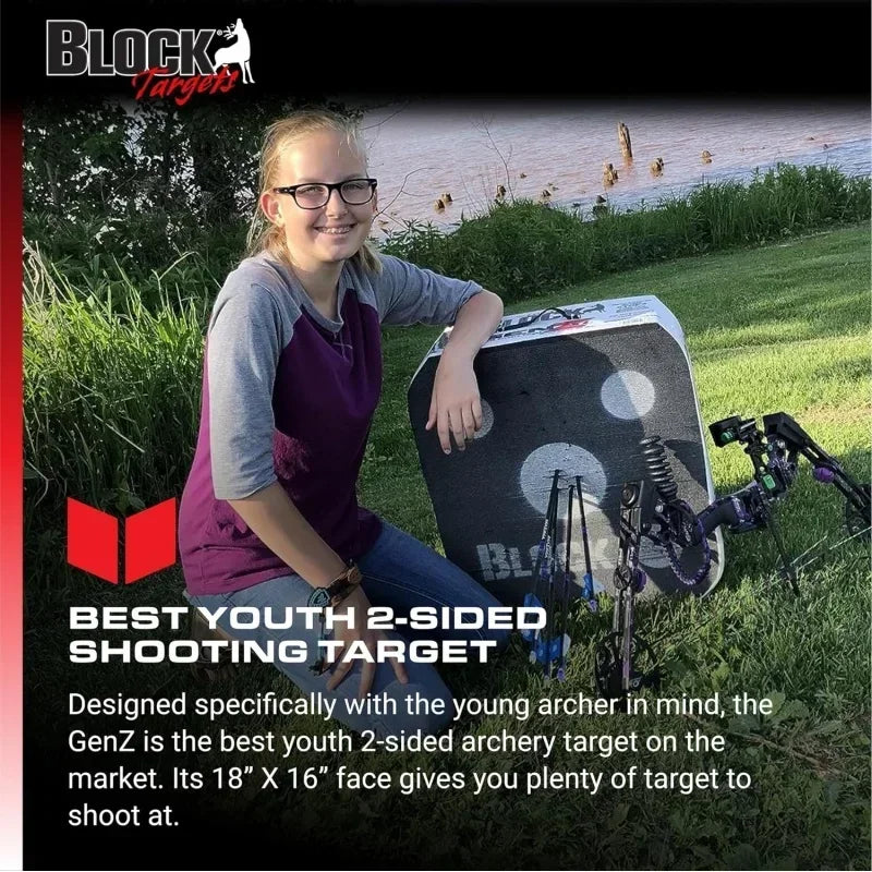 Block GenZ Youth Open Archery Arrow Target