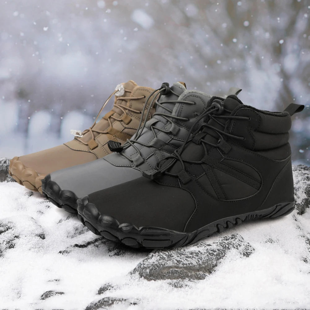 Winter Snow Boots Running Sneakers Waterproof High Top Hiking
