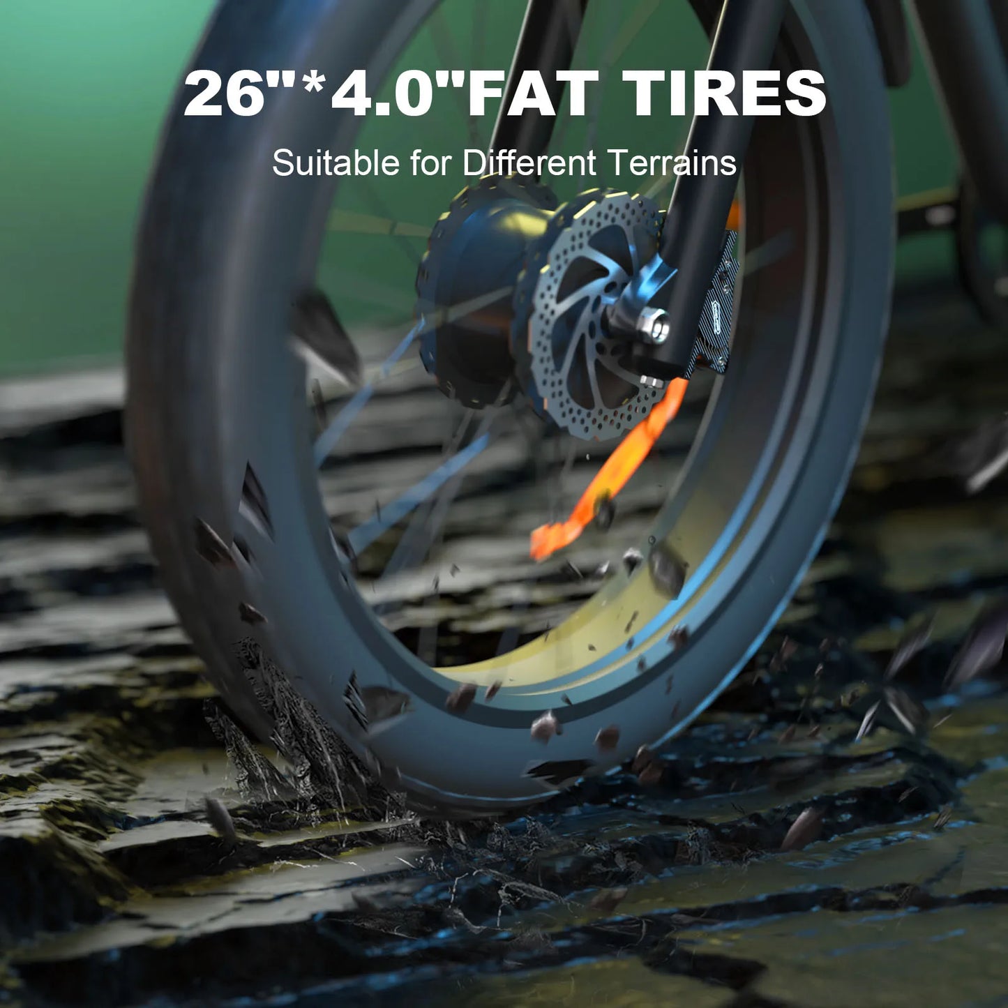 E-Bike Dual MotorAWD 2000W 60 Miles 35MPH