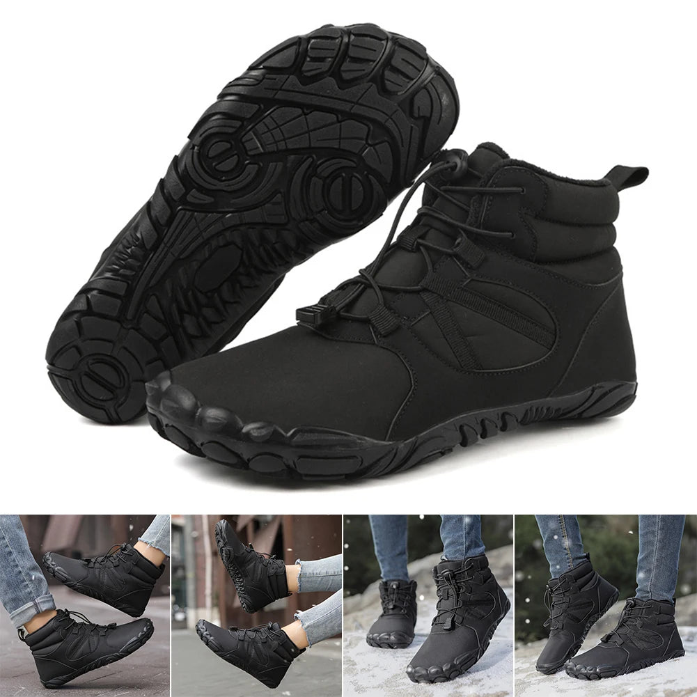 Winter Snow Boots Running Sneakers Waterproof High Top Hiking
