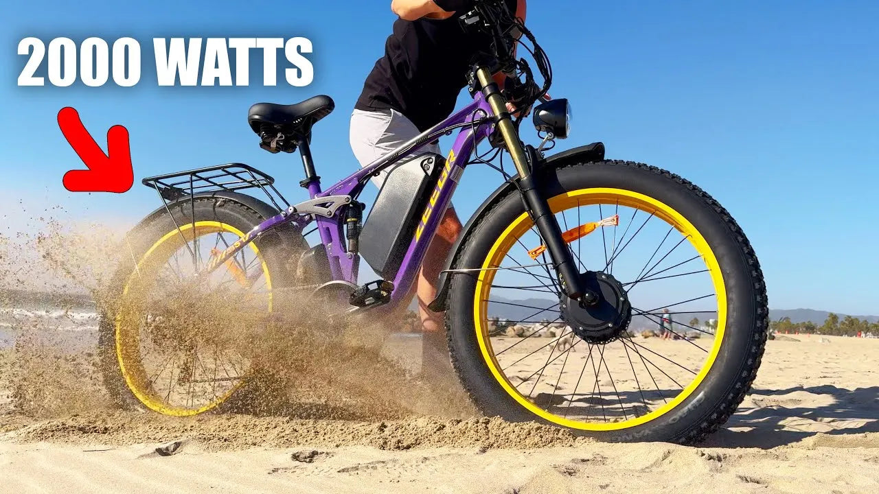 E-Bike Dual MotorAWD 2000W 60 Miles 35MPH