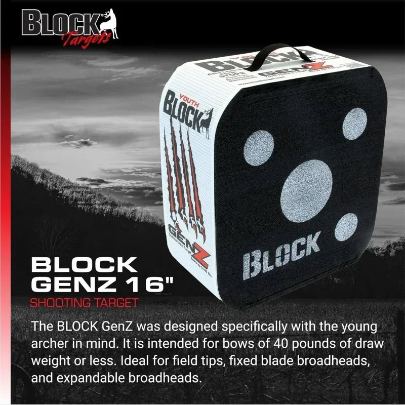 Block GenZ Youth Open Archery Arrow Target