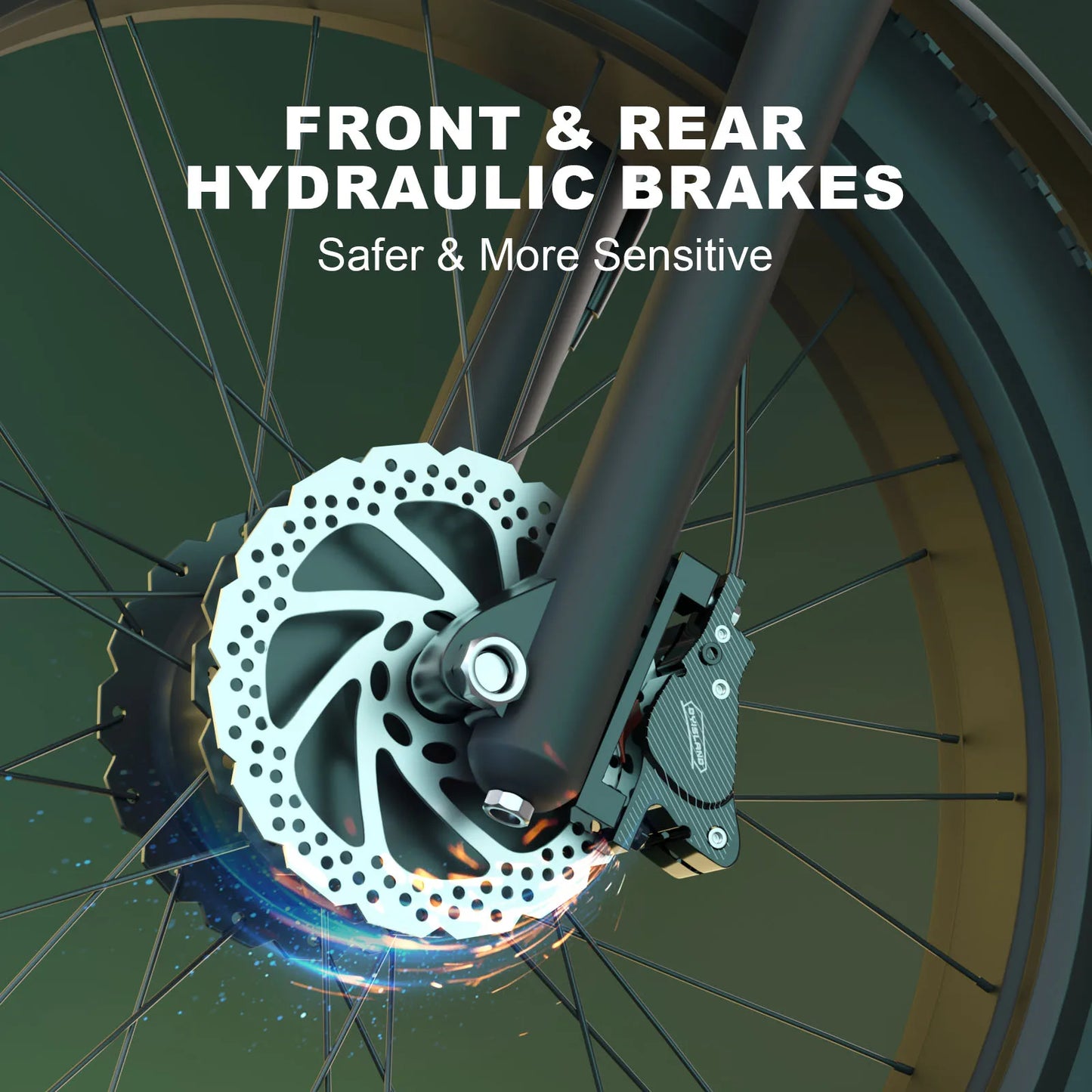 E-Bike Dual MotorAWD 2000W 60 Miles 35MPH