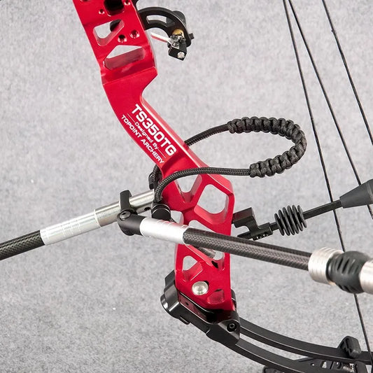 Archery 10/12/15inch 3k Carbon Stainless Steel Shaft Stabilizer Combo PR604