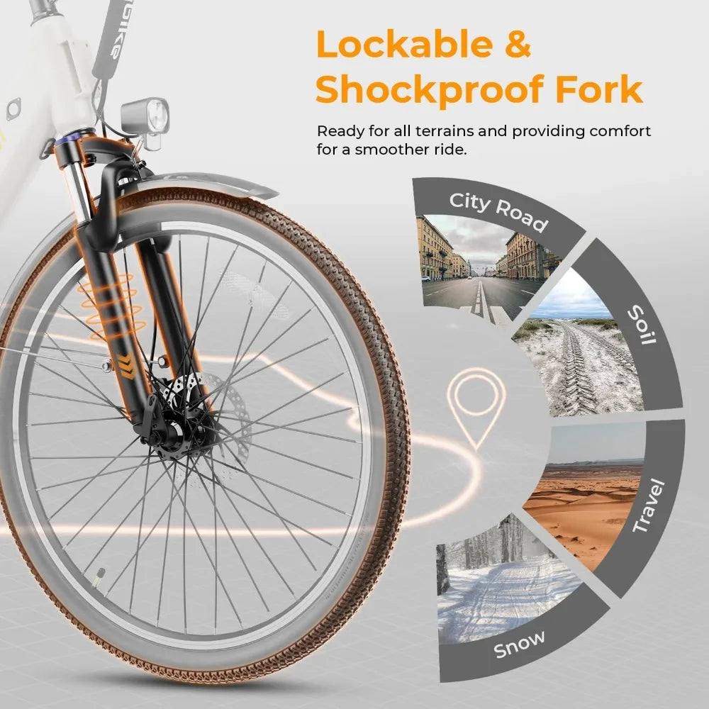 Cityscape 2.0 Electric Bike for Adults with 1000W