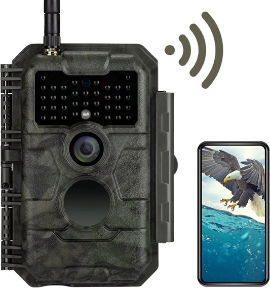 Trail Camera WiFi 32MP 1296P Game Camera w