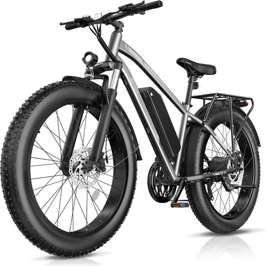 1000W Ebike, 25MPH 60Miles Electric Mountain Bike