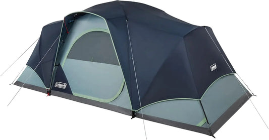 Skydome XL Family Camping Tent, 8/10/12 Person Dome Tent with 5 Minute Setup, Includes Rainfly, Carry Bag, Storage Pocke