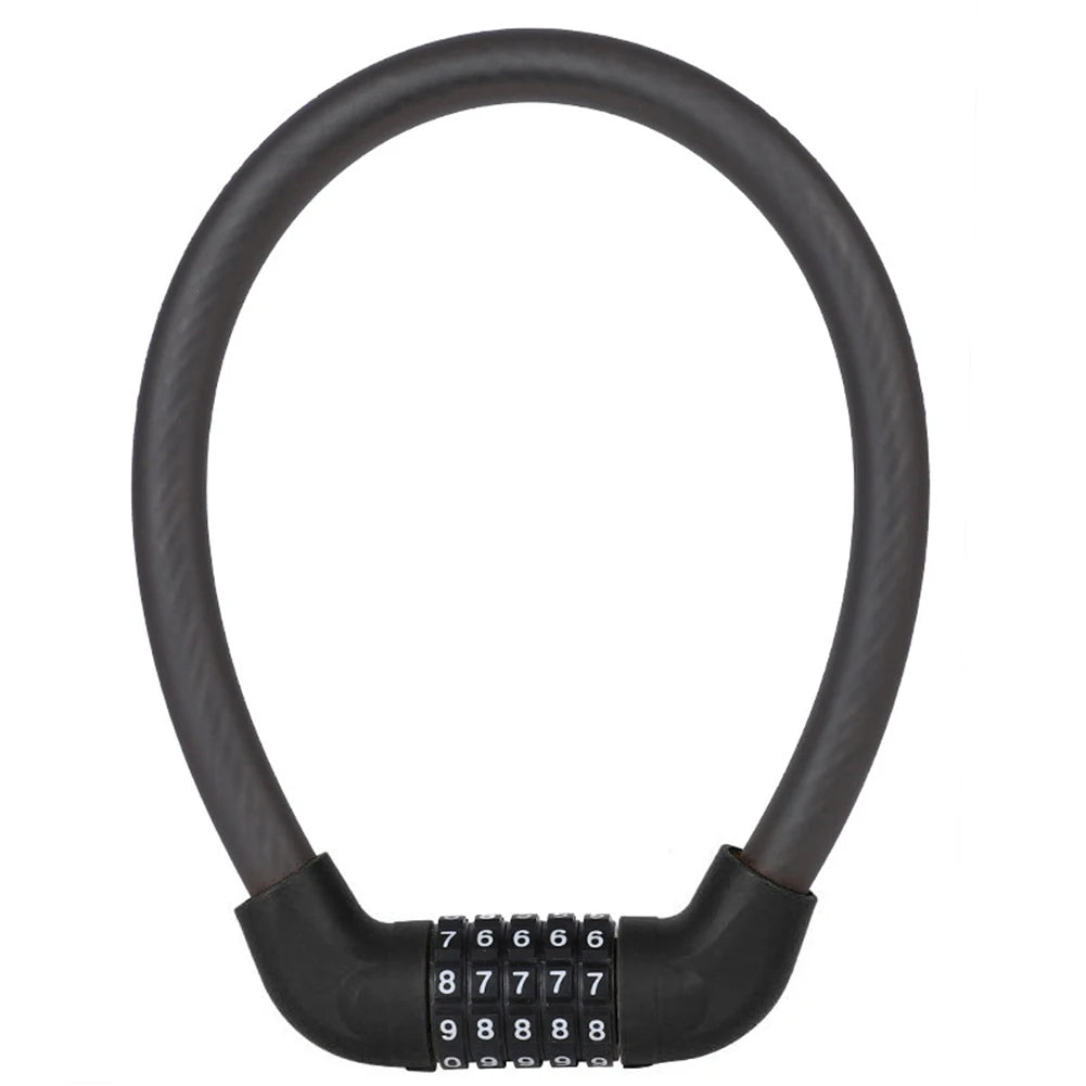 Bike Lock 5 Digit Code Combination  Bicycle Lock