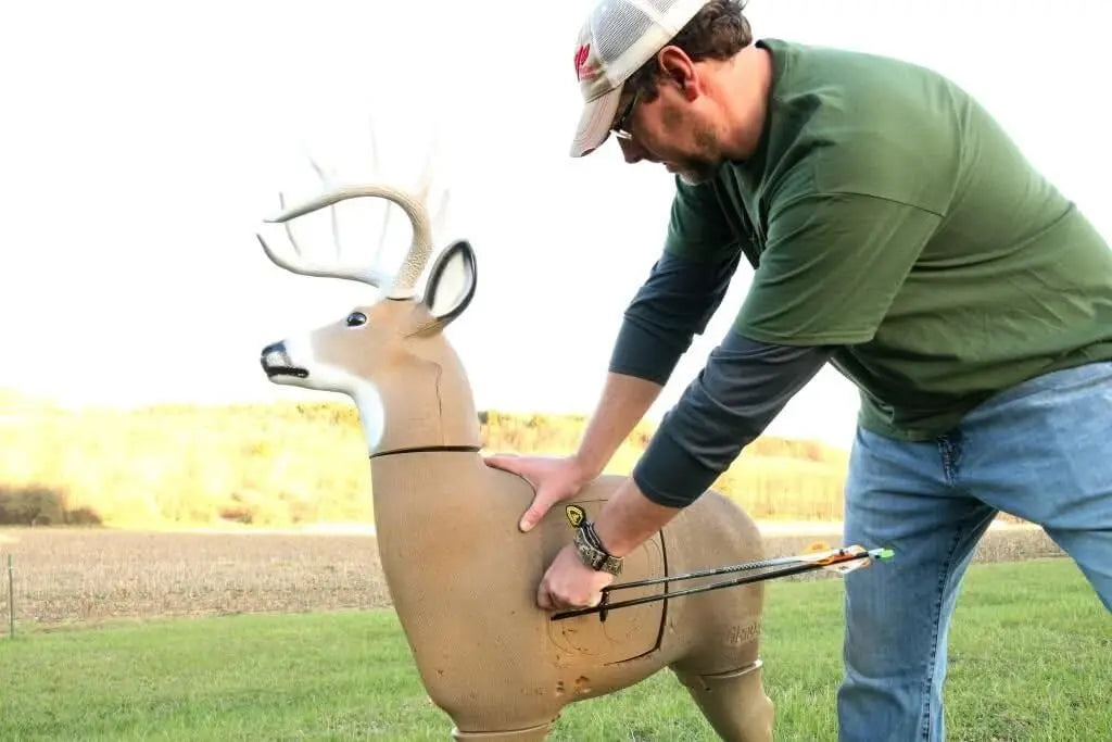 Crossbow Buck 3D Archery Target with Replaceable Core