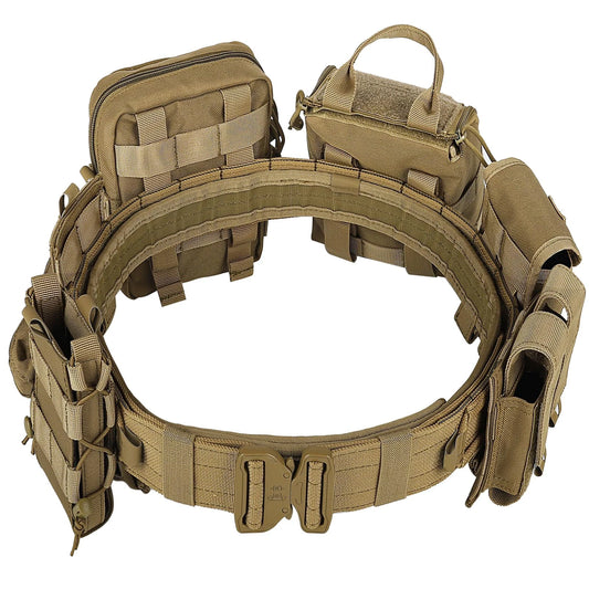 8-in-1 Hunting Tactical Battle Belt with Accessories