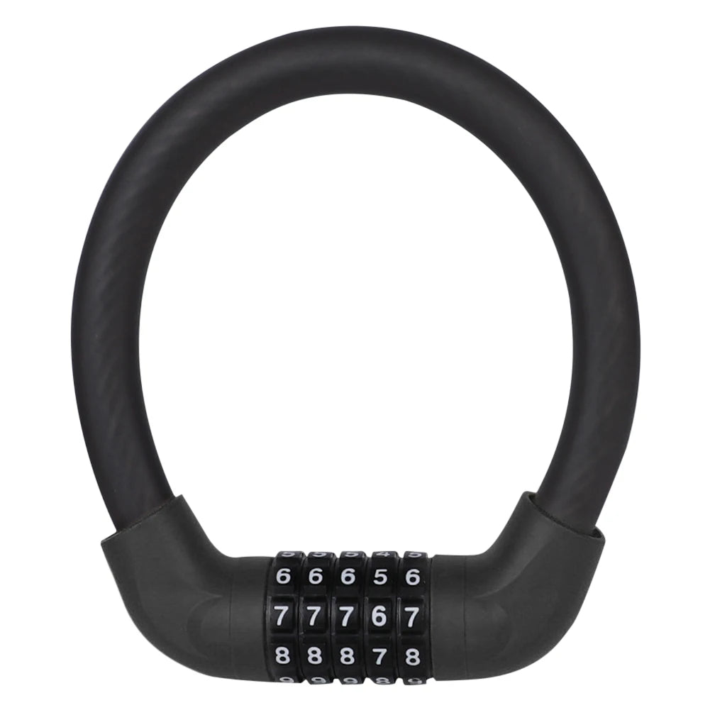 Bike Lock 5 Digit Code Combination  Bicycle Lock