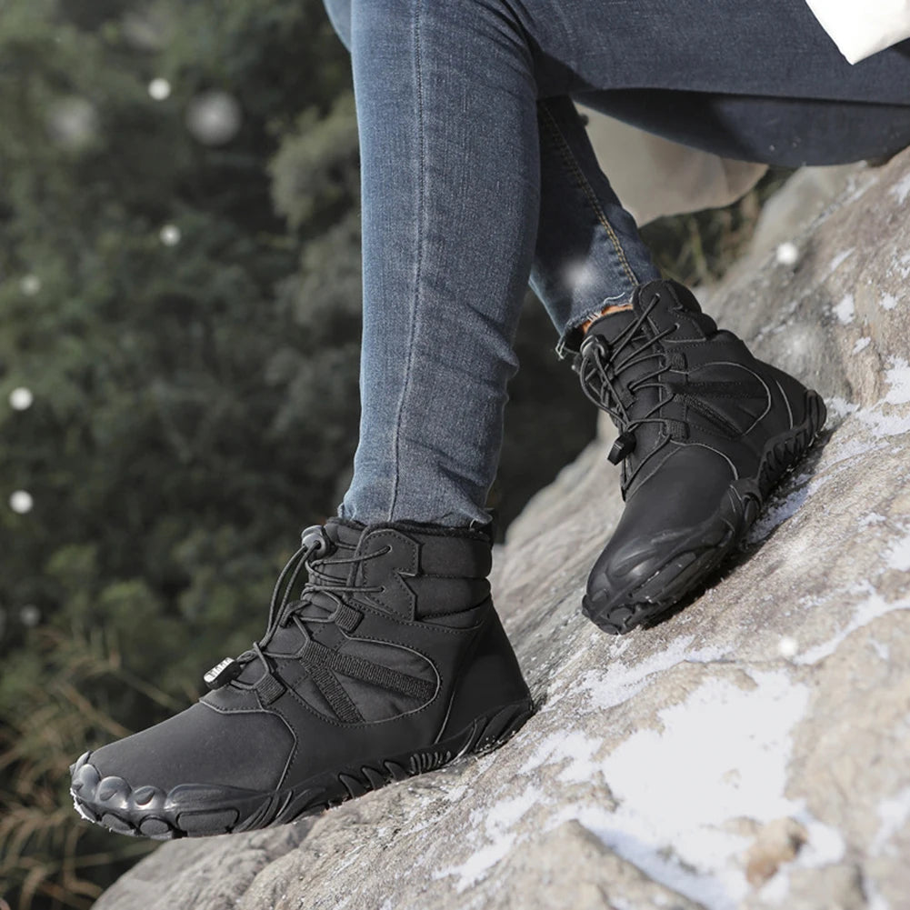Winter Snow Boots Running Sneakers Waterproof High Top Hiking