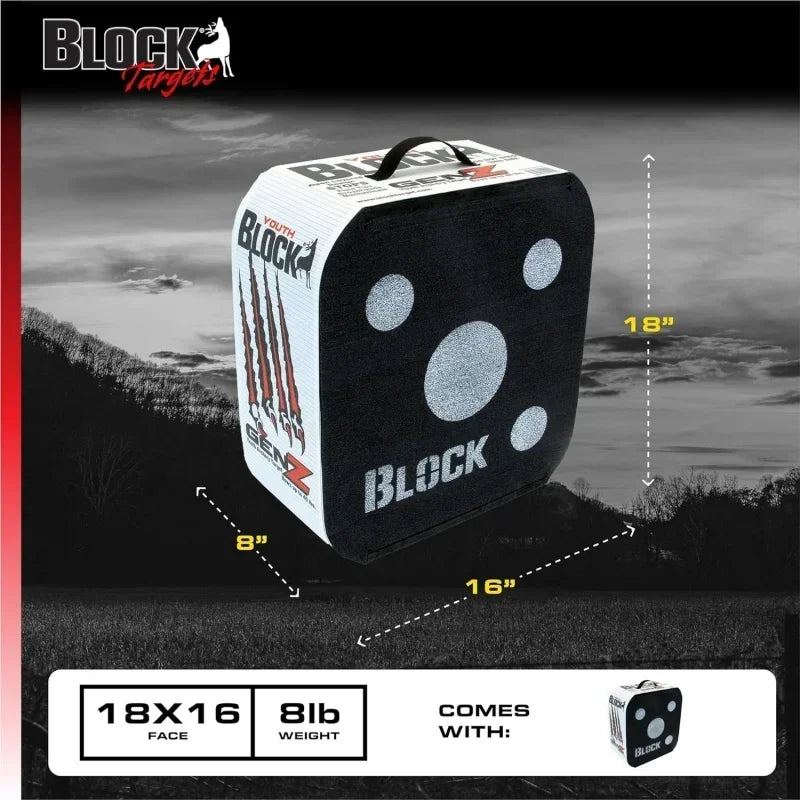 Block GenZ Youth Open Archery Arrow Target