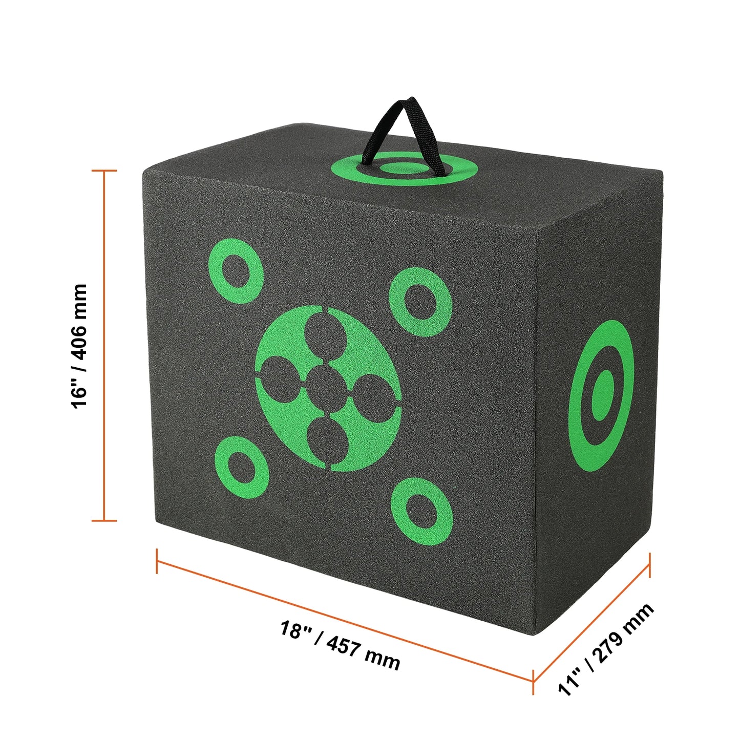 VEVOR 16"x18" Archery Target All-side Shotting